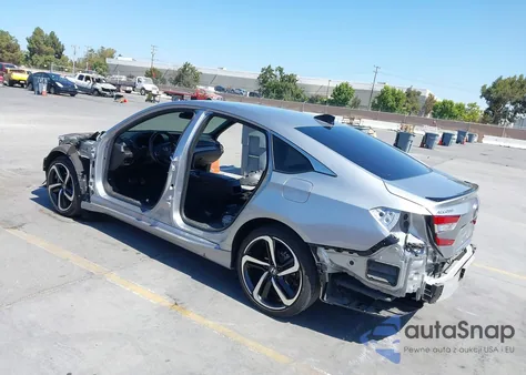 2022 Honda Accord Hybrid Sport z USA, uszkodzony, nr VIN 1HGCV3F21NA018275